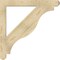 Ekena Millwork Funston Craftsman Rough Sawn Bracket, Douglas Fir, 4"W x 40"D x 40"H BKT04X40X40FST04RDF - alternate 3